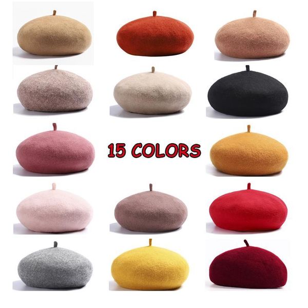 women warm wool winter beanie hat beret cap girl vintage plain beret hats female solid color elegant lady winter bea qylheb 
women warm wool winter beanie hat beret cap girl vintage plain beret hats female solid color elegant lady winter bea qylheb