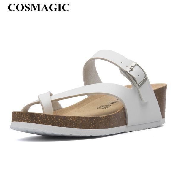 cosmagic fashion wedge cork slipper 2020 new women summer beach trifle casual cross buckle med heel outside slide shoe x1020, Black
cosmagic fashion wedge cork slipper 2020 new women summer beach trifle casual cross buckle med heel outside slide shoe x1020, Black