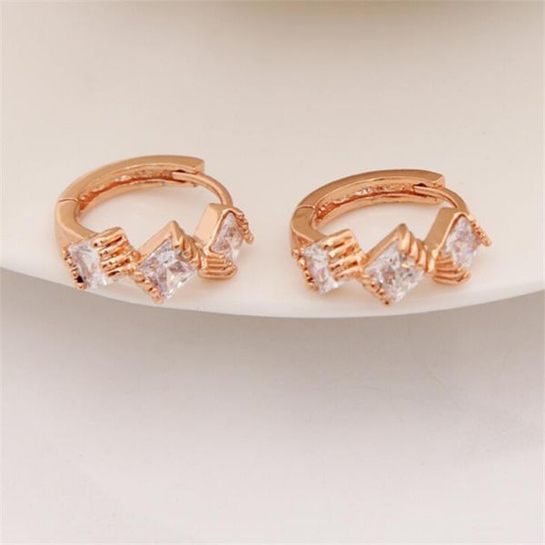 hoop & huggie arrival brand unique earrings for women gold/silver plated small zircon jewelry accessories wholesale, Golden;silver
hoop & huggie arrival brand unique earrings for women gold/silver plated small zircon jewelry accessories wholesale, Golden;silver