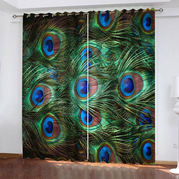Beautiful Photo Fashion Customized 3D Curtain blue feather curtains Decoration curtains Thickened blackout curtains
Beautiful Photo Fashion Customized 3D Curtain blue feather curtains Decoration curtains Thickened blackout curtains