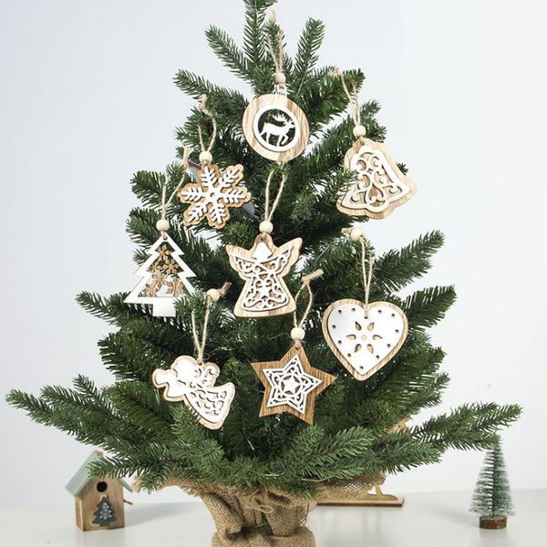 wooden decoration angel pendant 2pcs new snowflake year 2021 christmas tree decor hanging ornaments feliz navidad 2020 
wooden decoration angel pendant 2pcs new snowflake year 2021 christmas tree decor hanging ornaments feliz navidad 2020