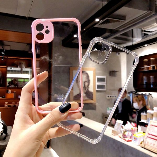 10pcs candy color clear phone case for iphone 12 11 mini pro x xr xs max 8 7 plus se 2020 lens protection shockproof hard cover
10pcs candy color clear phone case for iphone 12 11 mini pro x xr xs max 8 7 plus se 2020 lens protection shockproof hard cover