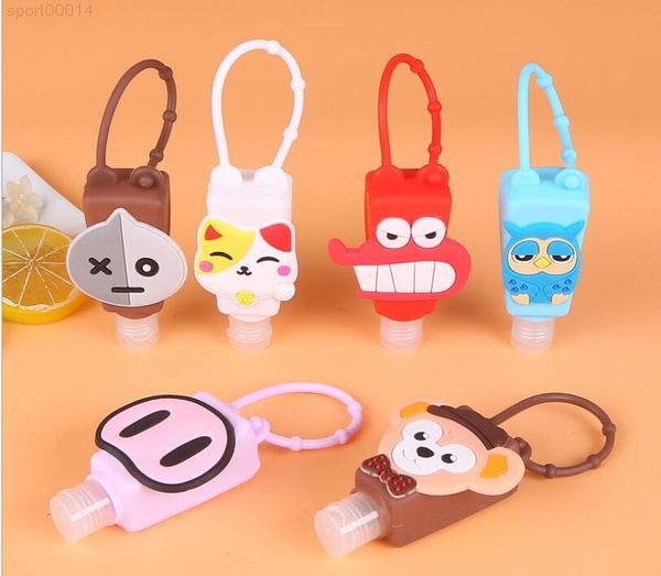 30 ml silicone mini hand holder disposable detachable sanitizer cover travel portable safe gel keychain carrier dhe1487
30 ml silicone mini hand holder disposable detachable sanitizer cover travel portable safe gel keychain carrier dhe1487