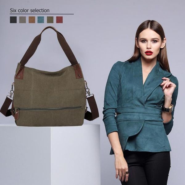 splicing women handle bag canvas shopping shoulder handbags large-capacity messenger bags for vacation
splicing women handle bag canvas shopping shoulder handbags large-capacity messenger bags for vacation