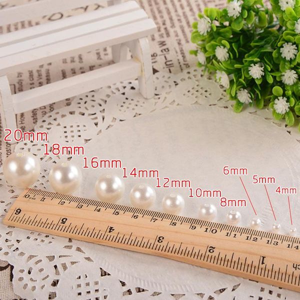 10 400pcs lot 3 20mm straight holes acrylic imitation pearl beige bracelet round beads for diy craft jewelry making supplies h jllczu, Silver
10 400pcs lot 3 20mm straight holes acrylic imitation pearl beige bracelet round beads for diy craft jewelry making supplies h jllczu, Silver