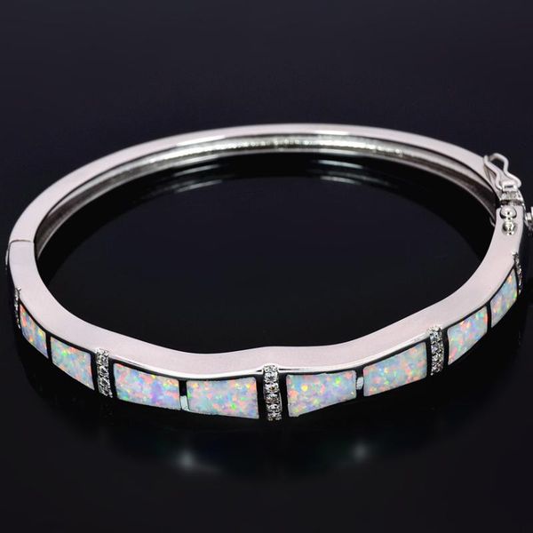 wholesale & retail fashion fine white fire opal bangles 925 sterling sliver jewelry for women bnt1522008, Black
wholesale & retail fashion fine white fire opal bangles 925 sterling sliver jewelry for women bnt1522008, Black