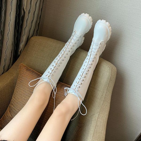 boots knee high platform women motorcycle long punk shoes metal buckle thick sole botas mujer 2021, Black
boots knee high platform women motorcycle long punk shoes metal buckle thick sole botas mujer 2021, Black