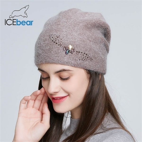 icebear winter knitted hats women russia casual beanies angora rabbit fur hair thick warm hat for female e-mx19107 y201024, Blue;gray
icebear winter knitted hats women russia casual beanies angora rabbit fur hair thick warm hat for female e-mx19107 y201024, Blue;gray