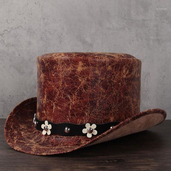 3 size women leather hat president lday fedora hat magic flat steampunk cosplay pork pie party caps dropshiping 13cm1, Blue;gray
3 size women leather hat president lday fedora hat magic flat steampunk cosplay pork pie party caps dropshiping 13cm1, Blue;gray