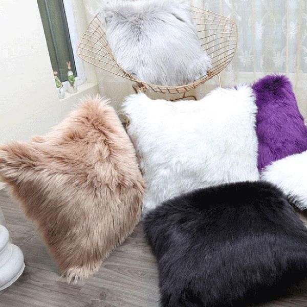 double fur fluffy pillow cover long plush wool cushion cover decorative winter soft pillowcase for sofa bed throw pillows decor
double fur fluffy pillow cover long plush wool cushion cover decorative winter soft pillowcase for sofa bed throw pillows decor