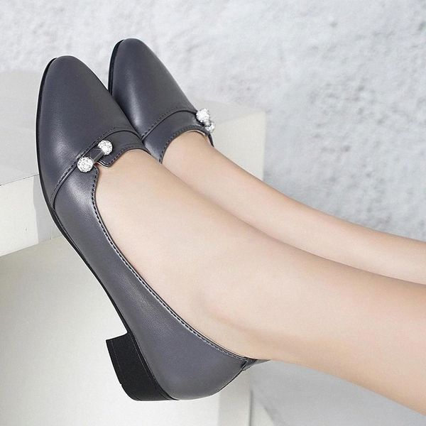 women pumps grey boat shoes pu leather dress shoes medium heels office rhinestone slip on zapatos mujer n7793 #ow1e, Black
women pumps grey boat shoes pu leather dress shoes medium heels office rhinestone slip on zapatos mujer n7793 #ow1e, Black