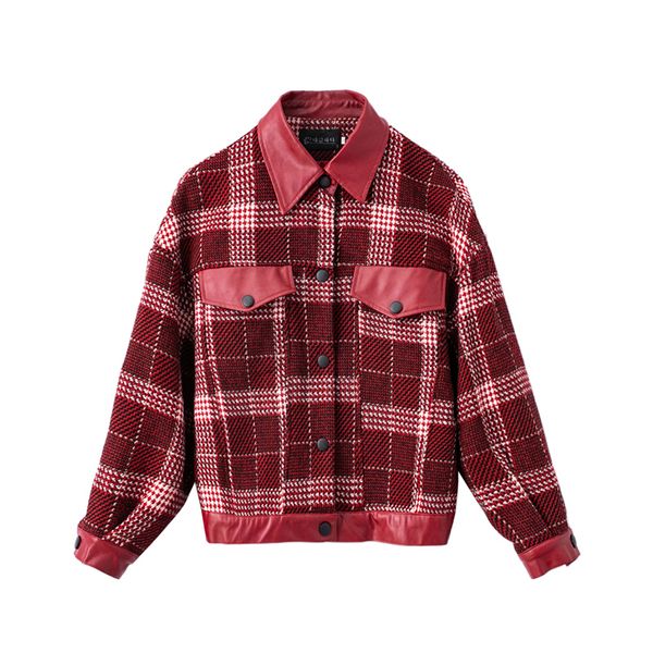 2021 new women's spring fall new retro korean casual red fashion short single-breasted all-match female jacket h1 24kv, Black
2021 new women's spring fall new retro korean casual red fashion short single-breasted all-match female jacket h1 24kv, Black