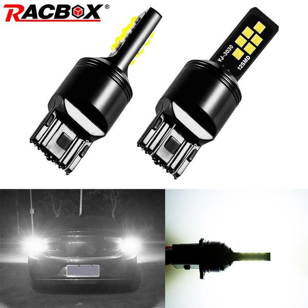 2pcs new t20 7440 w21w led car brake light 3030 led chips tail lamp auto turn signal bulbs daytime running lights rear fog bulb
2pcs new t20 7440 w21w led car brake light 3030 led chips tail lamp auto turn signal bulbs daytime running lights rear fog bulb