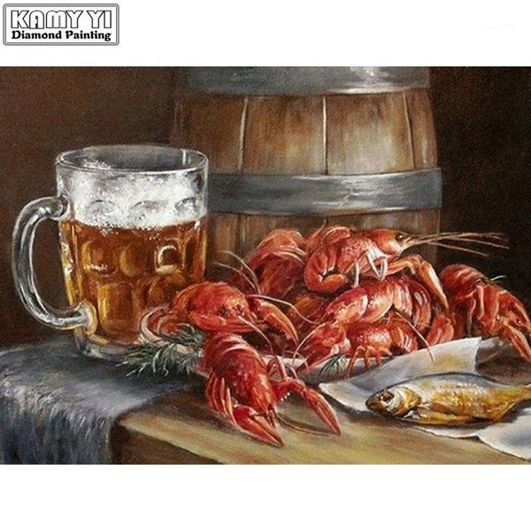 paintings 5d diy diamond painting bead embroidery cross stitch mosaic crayfish and beer needlework decor art home gift xy11
paintings 5d diy diamond painting bead embroidery cross stitch mosaic crayfish and beer needlework decor art home gift xy11
