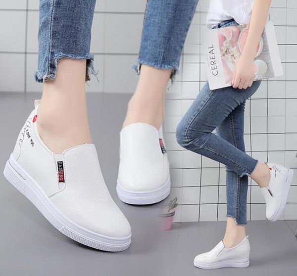dress shoes plate women's breathable simple small white autumn waterproof platform muffin with increased within, Black
dress shoes plate women's breathable simple small white autumn waterproof platform muffin with increased within, Black
