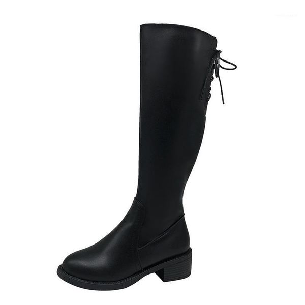 long boots women's autumn/winter new retro style women shoes thick heel knight boots knee long tube knight 33-81, Black
long boots women's autumn/winter new retro style women shoes thick heel knight boots knee long tube knight 33-81, Black