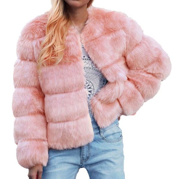 2020 womens ladies warm faux-fur coat jacket solid thick winter gradient outerwear fake fur jacket chaquetas mujer j60, Black
2020 womens ladies warm faux-fur coat jacket solid thick winter gradient outerwear fake fur jacket chaquetas mujer j60, Black