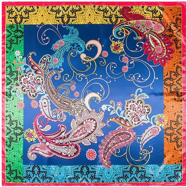 90cm*90cm bohemian scarf women pasiley flower floral printed scarf silk bandana square scarf for women/men/boys/girls t200429, Blue;gray
90cm*90cm bohemian scarf women pasiley flower floral printed scarf silk bandana square scarf for women/men/boys/girls t200429, Blue;gray