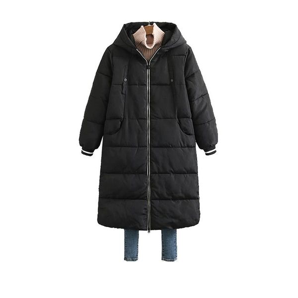 large size women's black cotton jacket 240 kg thickened long fashion plus fertilizer to increase winter loose down cotton jacket
large size women's black cotton jacket 240 kg thickened long fashion plus fertilizer to increase winter loose down cotton jacket