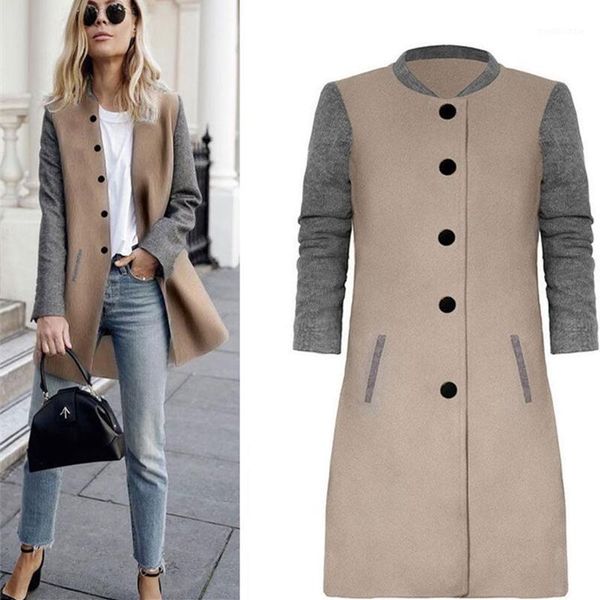 coat women patchwork jacket streetwear fashion loose jacket autumn winter outwear protection clothing button windbreaker1, Tan;black
coat women patchwork jacket streetwear fashion loose jacket autumn winter outwear protection clothing button windbreaker1, Tan;black