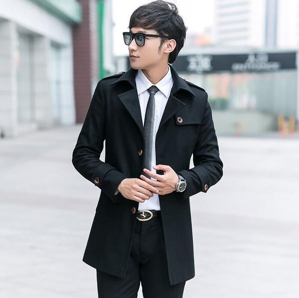 men's wool & blends black casual woolen coat men trench coats single-breasted long sleeves overcoat mens cashmere casaco masculino engl
men's wool & blends black casual woolen coat men trench coats single-breasted long sleeves overcoat mens cashmere casaco masculino engl