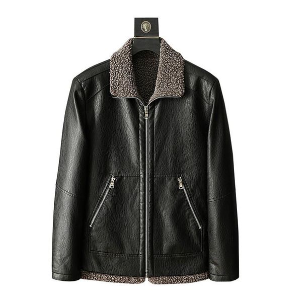 2021 pu leather jackets men autumn solid stand collar fashion men jacket jaqueta masculina 4xl, Black
2021 pu leather jackets men autumn solid stand collar fashion men jacket jaqueta masculina 4xl, Black