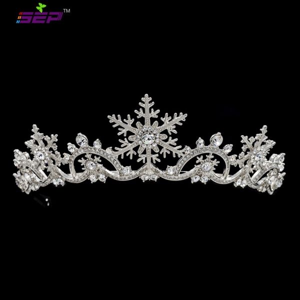 real austrian crystals women princess snowflake tiara crown bridal wedding christmas hair jewelry accessories sha8756 t200110, White;golden
real austrian crystals women princess snowflake tiara crown bridal wedding christmas hair jewelry accessories sha8756 t200110, White;golden