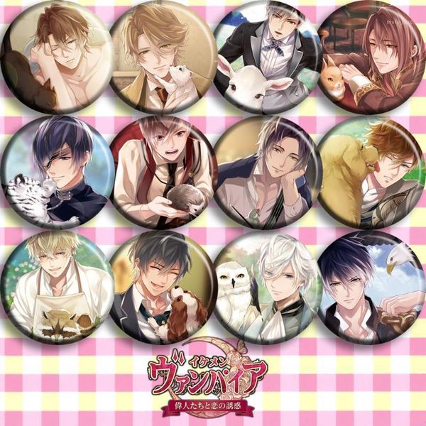 1pc 58mm bagdes vampire love anime badgethe love between a vampire and a great man handsome man brooch pins1, Gray
1pc 58mm bagdes vampire love anime badgethe love between a vampire and a great man handsome man brooch pins1, Gray