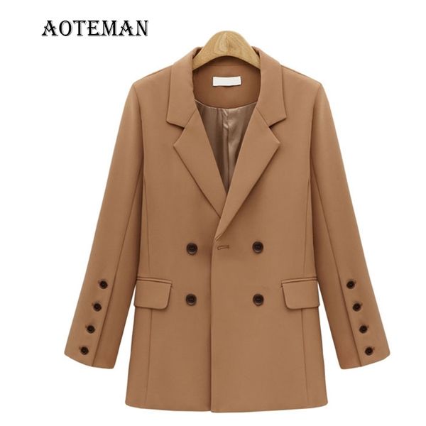 women suits jackets blazers female solid coats office ladies wears autumn spring slim jacket double breasted outwears ll002 y201026, White;black
women suits jackets blazers female solid coats office ladies wears autumn spring slim jacket double breasted outwears ll002 y201026, White;black