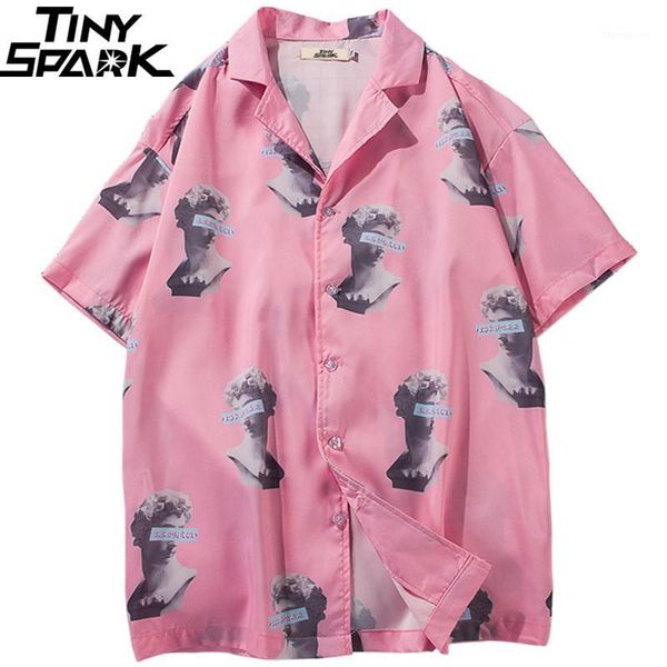 2019 hip hop shirt streetwear mens hawaiian shirt michelangelo statue david harajuku summer beach hawaii thin short sleeve1, White;black
2019 hip hop shirt streetwear mens hawaiian shirt michelangelo statue david harajuku summer beach hawaii thin short sleeve1, White;black