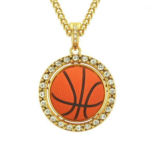 1pcs rotatable basketball pendant hip hop necklace with cuban link chain bling cubic zircon men's necklace jewelry for gift1, Silver
1pcs rotatable basketball pendant hip hop necklace with cuban link chain bling cubic zircon men's necklace jewelry for gift1, Silver