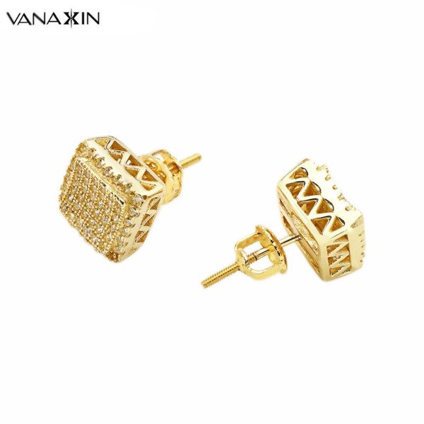 vanaxin silver women iced earring bling bling clear cz inlay stones rose/gold/silver color stud earrings for men 925 jewelry, Golden;silver
vanaxin silver women iced earring bling bling clear cz inlay stones rose/gold/silver color stud earrings for men 925 jewelry, Golden;silver