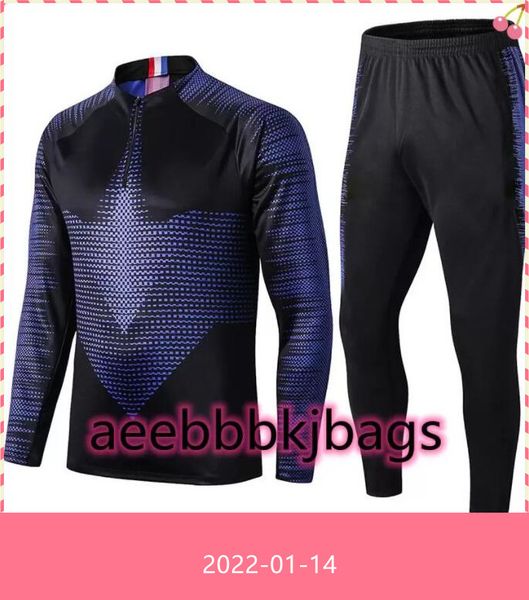 2021 mens soccer tracksuit football training suitmaillot survetement foot chandal jogging, Black
2021 mens soccer tracksuit football training suitmaillot survetement foot chandal jogging, Black