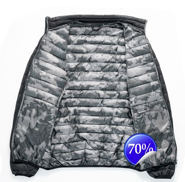 men's winter warm outdoor down jacket fashion msa6abdb, Black