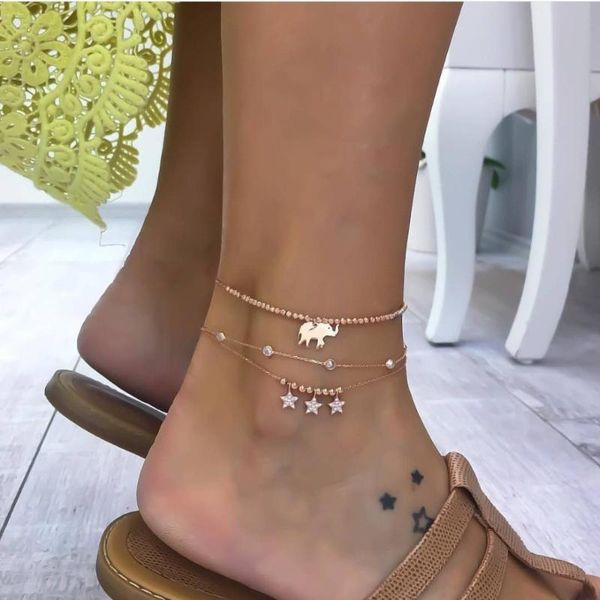 anklets 3 pcs/ set exquisite women elephant stars beads crystal tassels pendant anklet fashion multilayer gold combination, Red;blue
anklets 3 pcs/ set exquisite women elephant stars beads crystal tassels pendant anklet fashion multilayer gold combination, Red;blue