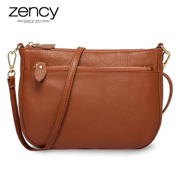 zency fashion women crossbody bag 100% genuine leather brown handbag small flap bags simple lady shoulder purse messenger
zency fashion women crossbody bag 100% genuine leather brown handbag small flap bags simple lady shoulder purse messenger