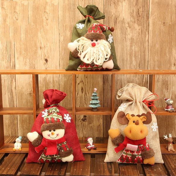christmas linen gift bags 3d doll favor pouch party wedding jewelry craft sack with nylon drawstring
christmas linen gift bags 3d doll favor pouch party wedding jewelry craft sack with nylon drawstring