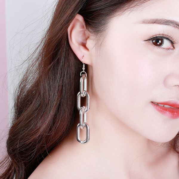 fashion new s925 silver needle jewelry women designer ear studs woman simplicity originality women's ornaments female tassels earrings, Golden;silver
fashion new s925 silver needle jewelry women designer ear studs woman simplicity originality women's ornaments female tassels earrings, Golden;silver