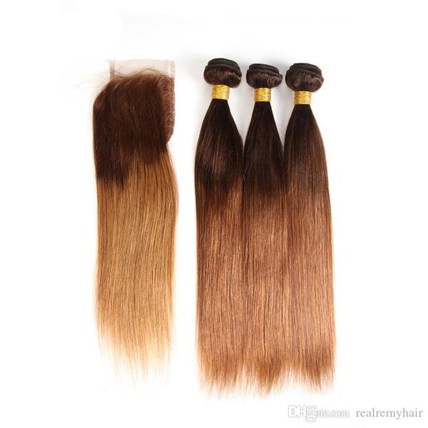ombre two tone 4 30# black and brown human hair lace closure brazilian peruvian malaysian straight hair bundles 3 4pcs with closure, Black;brown
ombre two tone 4 30# black and brown human hair lace closure brazilian peruvian malaysian straight hair bundles 3 4pcs with closure, Black;brown
