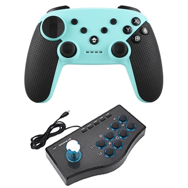 rise-1pcs nfc wireless bluetooth game controller joystick & 1pcs usb wired game controller rocker arcade joystick
rise-1pcs nfc wireless bluetooth game controller joystick & 1pcs usb wired game controller rocker arcade joystick