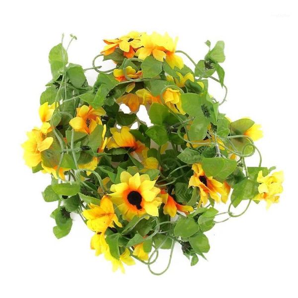 decorative flowers & wreaths artificial sunflower garland flower vine for home wedding garden decoration1
decorative flowers & wreaths artificial sunflower garland flower vine for home wedding garden decoration1
