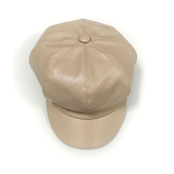 kagenmo pu leather female autumn and winter beret retro suncreen sunhat outdoor all-match casual stroll hat, Blue;gray
kagenmo pu leather female autumn and winter beret retro suncreen sunhat outdoor all-match casual stroll hat, Blue;gray