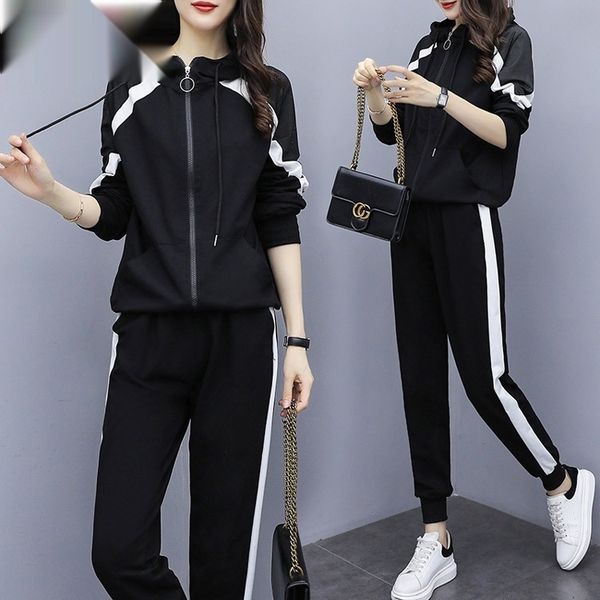 autumn 2020 new large sweater sweaterwomen's loose skinny hooded sweater two piece student casual sports suit trend gbxqz, Gray
autumn 2020 new large sweater sweaterwomen's loose skinny hooded sweater two piece student casual sports suit trend gbxqz, Gray