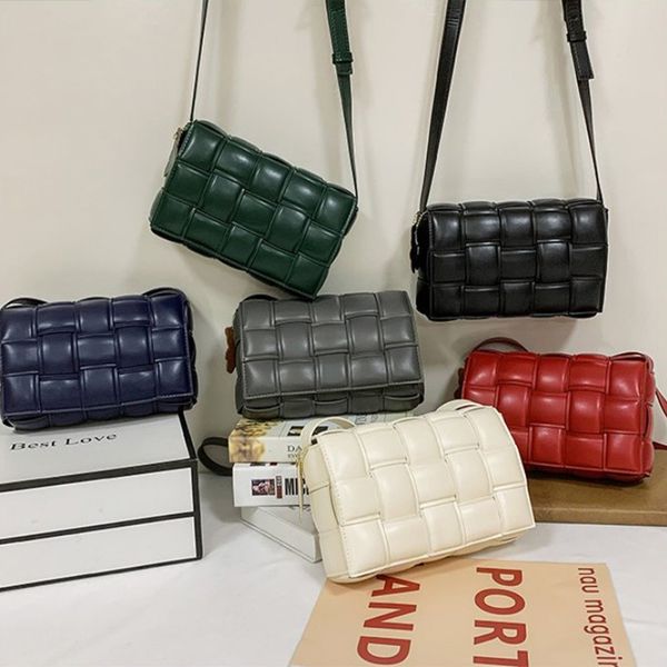 new designer solid color weave square shoulder bags women branded luxury pu leather handbag and purse cross body c1223
new designer solid color weave square shoulder bags women branded luxury pu leather handbag and purse cross body c1223