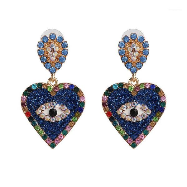 new style jewelry women european fashion earrings statement heart shape big rhinestone crystal eyes earrings gifts for girls1, Silver
new style jewelry women european fashion earrings statement heart shape big rhinestone crystal eyes earrings gifts for girls1, Silver