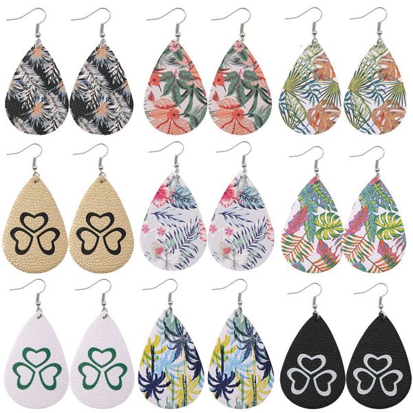 factory price flower leather teardrop for women dog claw print leaf dangle earrings lightweight statement fashion jewelr, Golden
factory price flower leather teardrop for women dog claw print leaf dangle earrings lightweight statement fashion jewelr, Golden