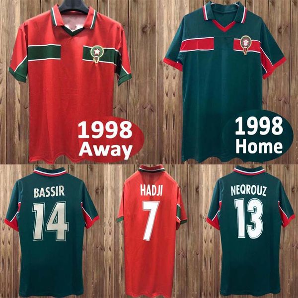 1998 morocco m. hadji98 ретро джерси национальная команда bassir abrami neqroouz ouakili home зеленый футбол джерси с коротким рукавом, Black;yellow
1998 morocco m. hadji98 ретро джерси национальная команда bassir abrami neqroouz ouakili home зеленый футбол джерси с коротким рукавом, Black;yellow
