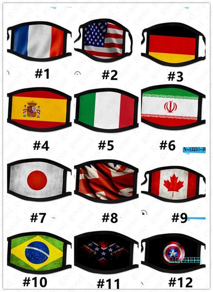 3d national flag cartoon printed american face masks washable ultraviolet-proof dustproof cycling mouth-muf
3d national flag cartoon printed american face masks washable ultraviolet-proof dustproof cycling mouth-muf