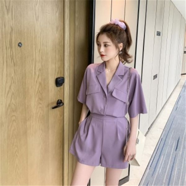 vd8ud 2020 fashion new women's summer small suit wide leg jacket foreign purple temperament shorts jacket shorts two-piece suit s5vxm, Gray
vd8ud 2020 fashion new women's summer small suit wide leg jacket foreign purple temperament shorts jacket shorts two-piece suit s5vxm, Gray
