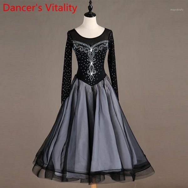 new arrival women ballroom jazz dress long sleeves sheer black clothes waltz modern dance tango cha-cha dress garments outfits1, Black;red
new arrival women ballroom jazz dress long sleeves sheer black clothes waltz modern dance tango cha-cha dress garments outfits1, Black;red